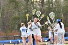 WLax vs RWU  Wheaton College Women’s Lacrosse vs Roger Williams University. - Photo By: KEITH NORDSTROM : Wheaton, Lacrosse, LAX